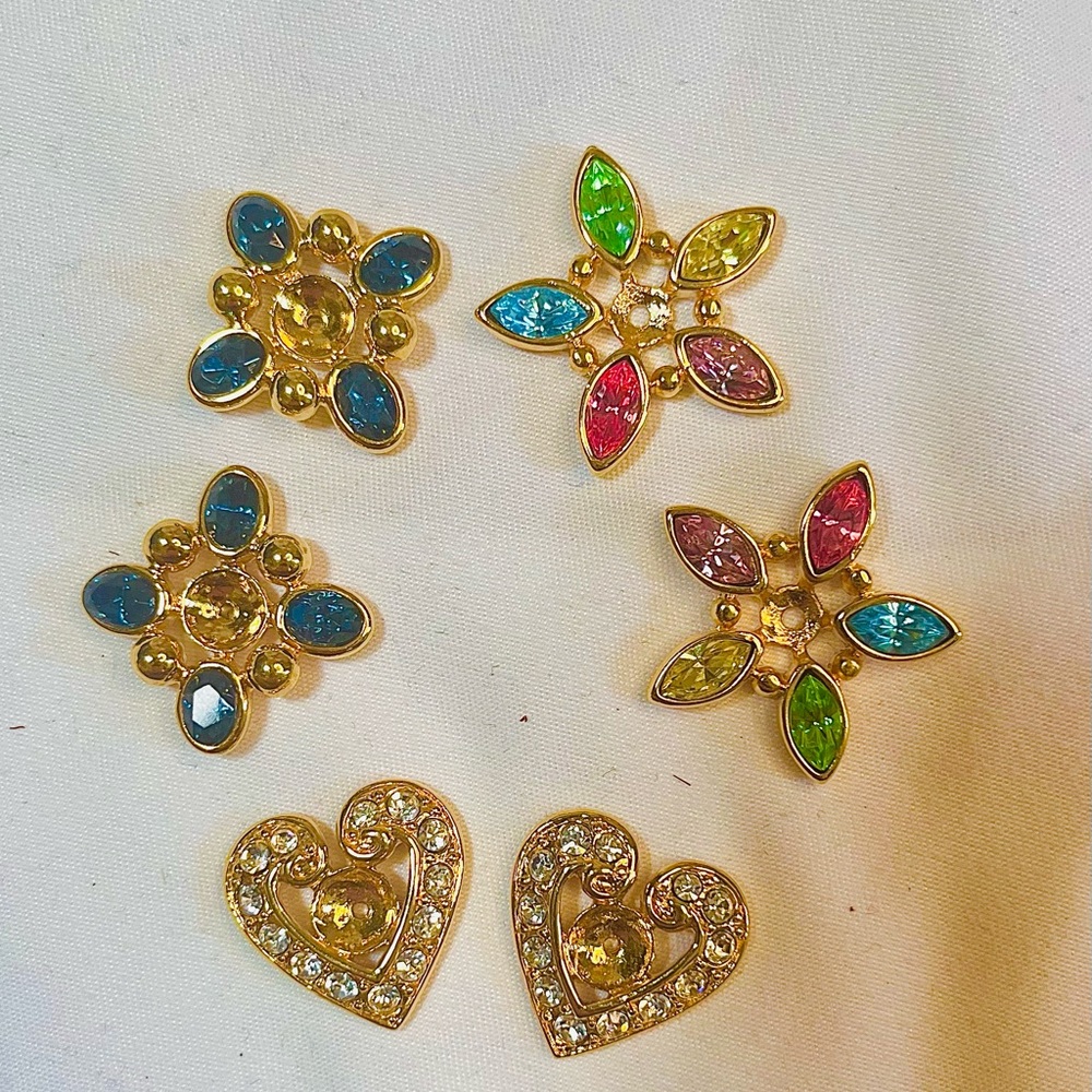 Vintage KJL Kenneth Jay Lane Crystal & Rhinestone‎